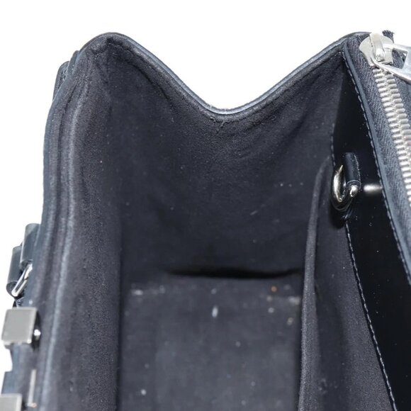 LOUIS VUITTON Epi Grunel Tote PM Tote Bag Black M57680 LV Auth ki5827M - Picture 13 of 16